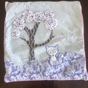 PB Kids Twin quilt, Euro Sham, & toss pillow sham